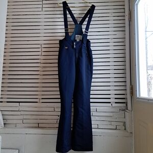 Vintage 70s/80s Profile Wool Nylon Ski Bibs Unisex Sz34 Waist